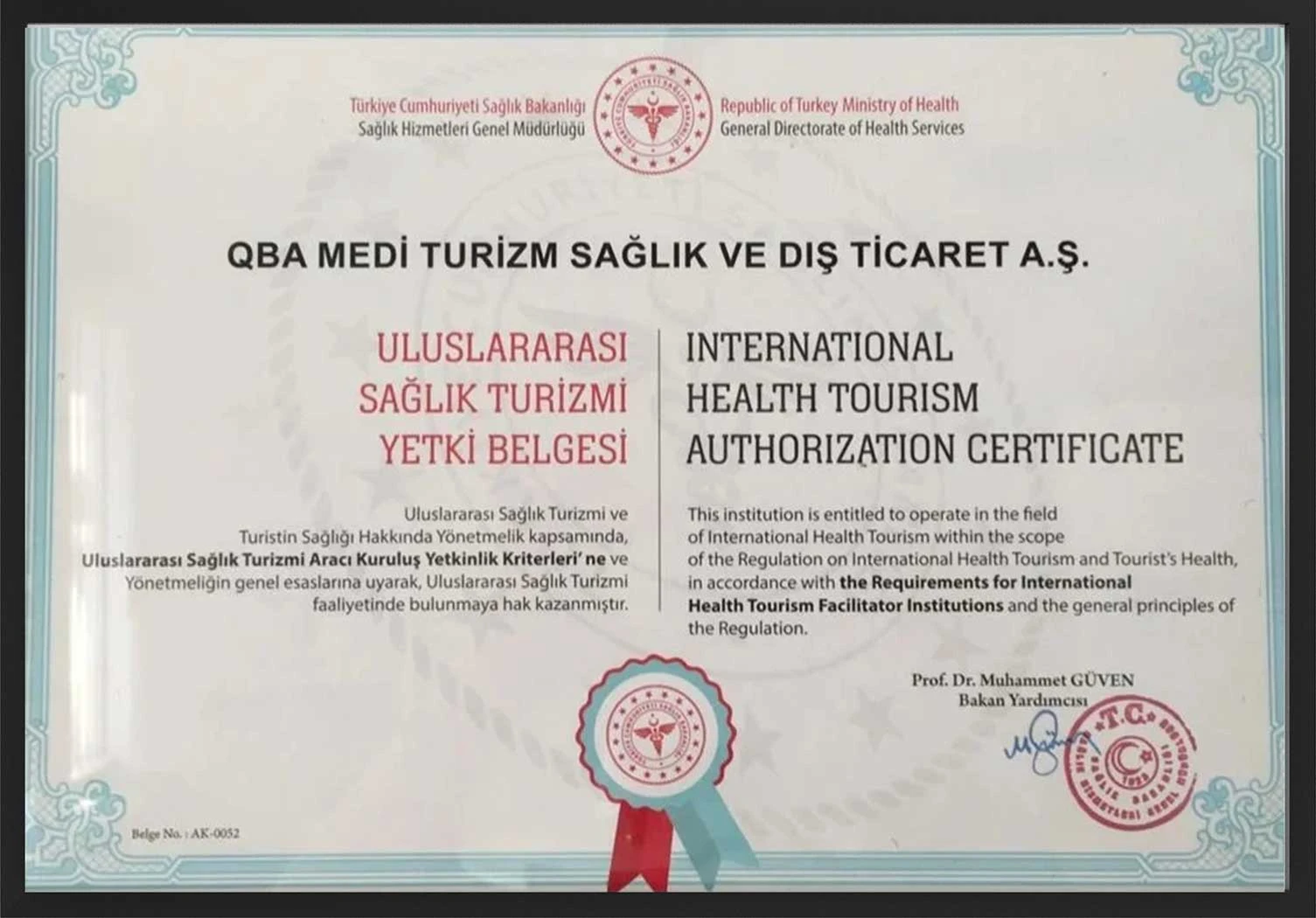 qba-Uluslararasi-Saglik-Turizmi-Yetki-Belgesi
